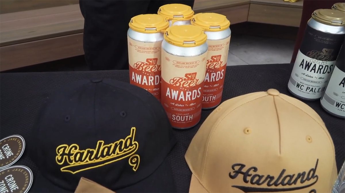 SDBeerNews's tweet image. Big thanks to @CBS8 anchor @NedaNews for not only being kind enough to host Tuesday's #SanDiego #Beer News #Awards, but having us on TV w/friends from @HarlandBrewing &amp;amp; @SeekBeerCo to talk about the big event! | bit.ly/sdbncbs82603

#sdbeernews #sdbeer #craftbeer #drinklocal