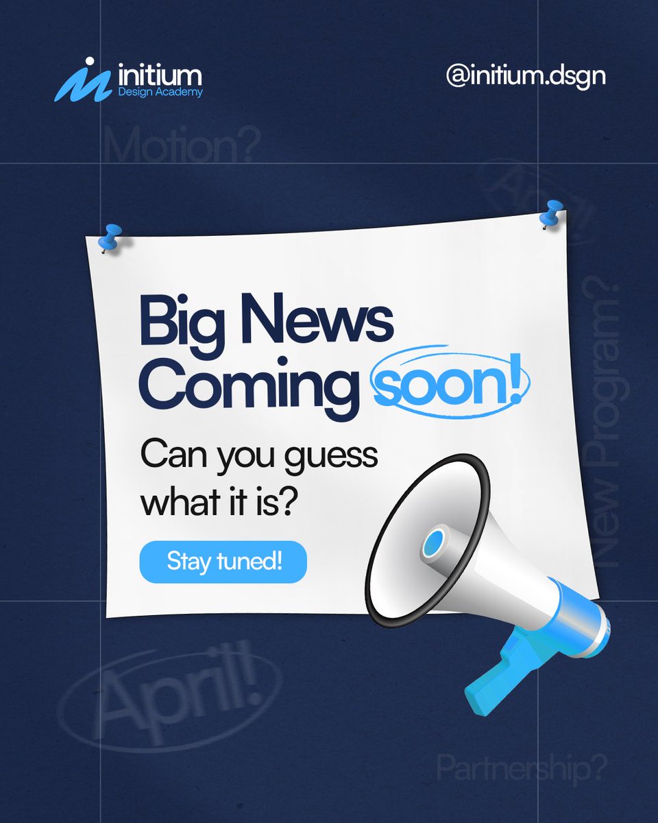 Initium Design Academy tweet media