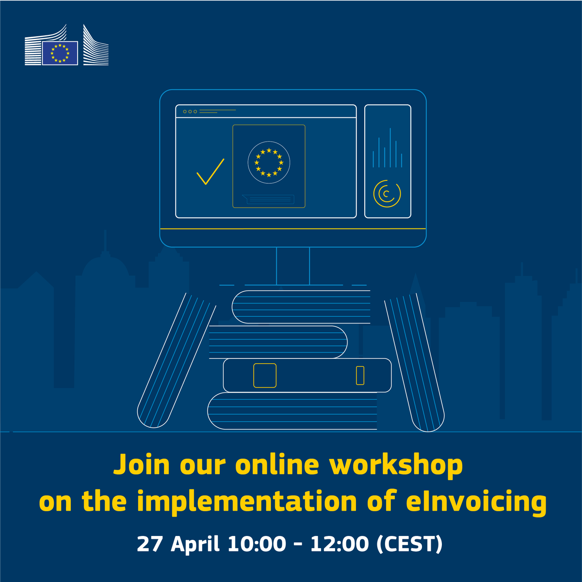 EU_Growth's tweet image. How effectively is eInvoicing being implemented across the EU?

Join our online workshop on 27 April 2026 for a ‘reality check’ on the revision of the eInvoicing Directive and an update on the state of play.

Info &amp;amp; registration: link.europa.eu/3F3dMD

#SingleMarket #eInvoicing