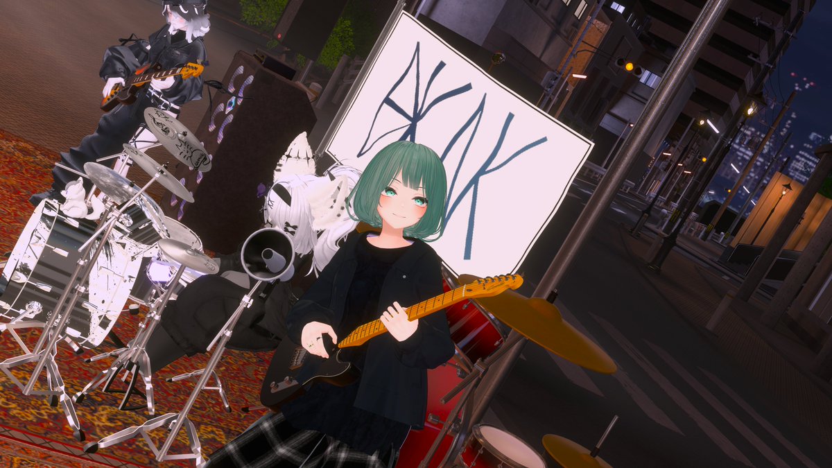 rin4knight_desu's tweet image. VRFNS 3/30 - ばけNeko
#ばけNeko #VRFNS #VRChat #メタバース