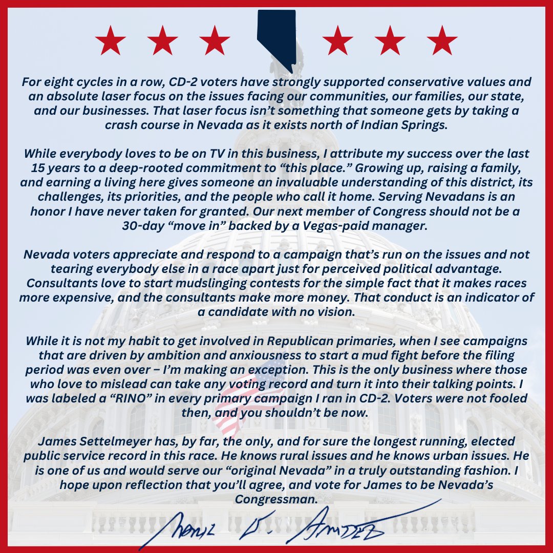 Mark Amodei tweet media