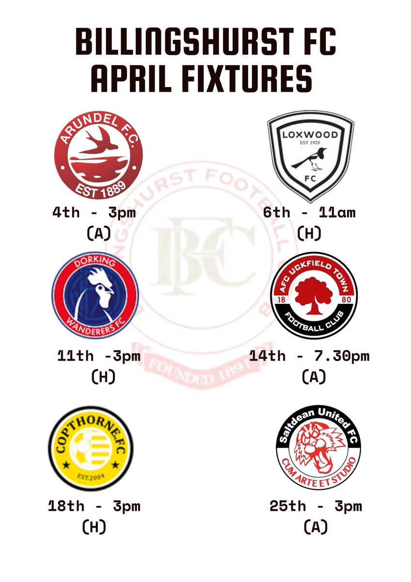 Billingshurst FC tweet media