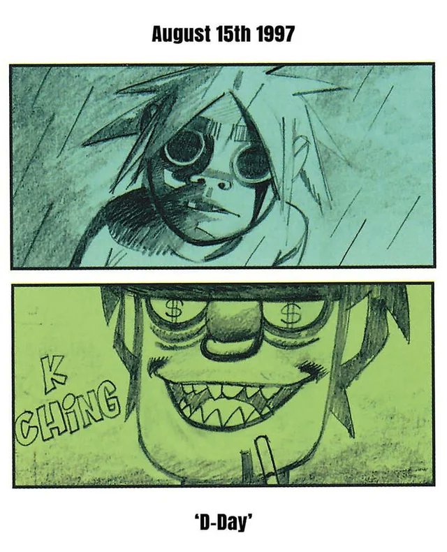 Murdoc Niccals Daily tweet media