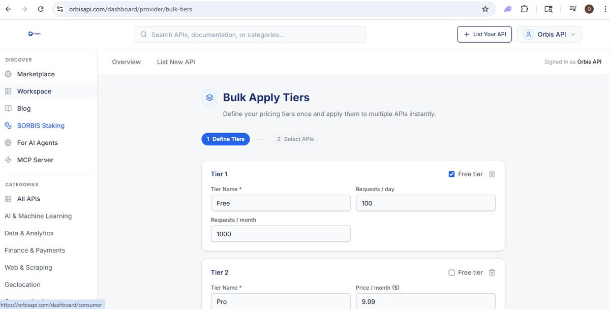 Orbis API tweet media