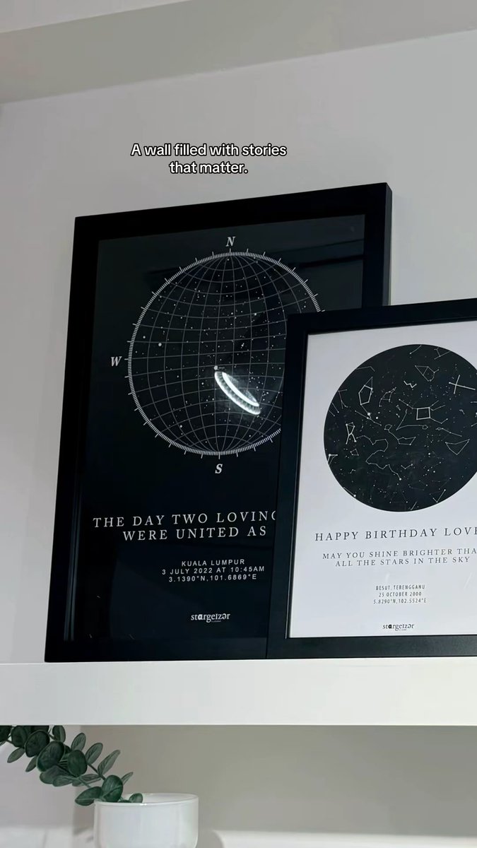 astargeizerpro's tweet image. Day 167 of posting until the sentimental ones find me ♡

Not just decor—these are your moments. Your life, your milestones, your stars. Turning meaningful moments into timeless pieces. 💛✨

#starmap #custommade #bintang #sentimental #giftideas