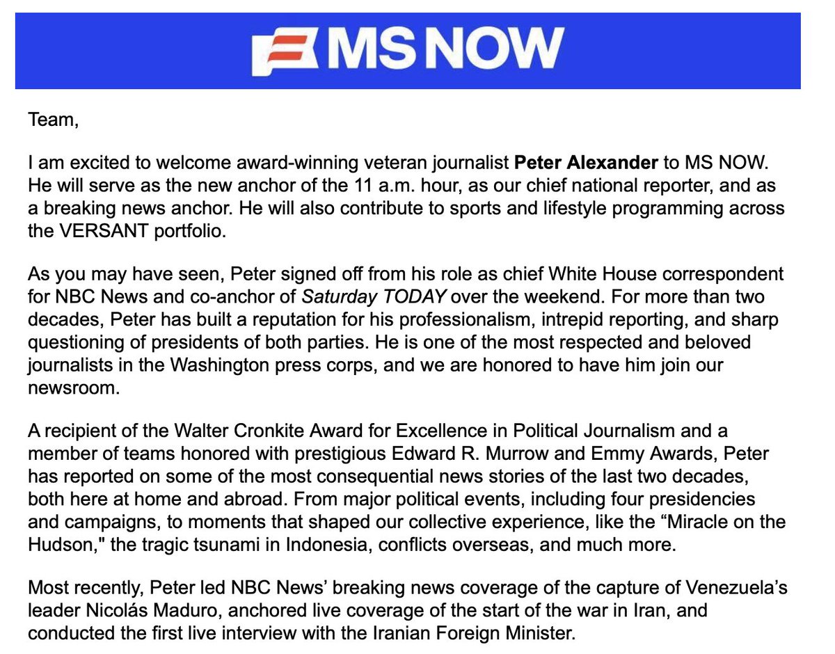 MS NOW Public Relations tweet media
