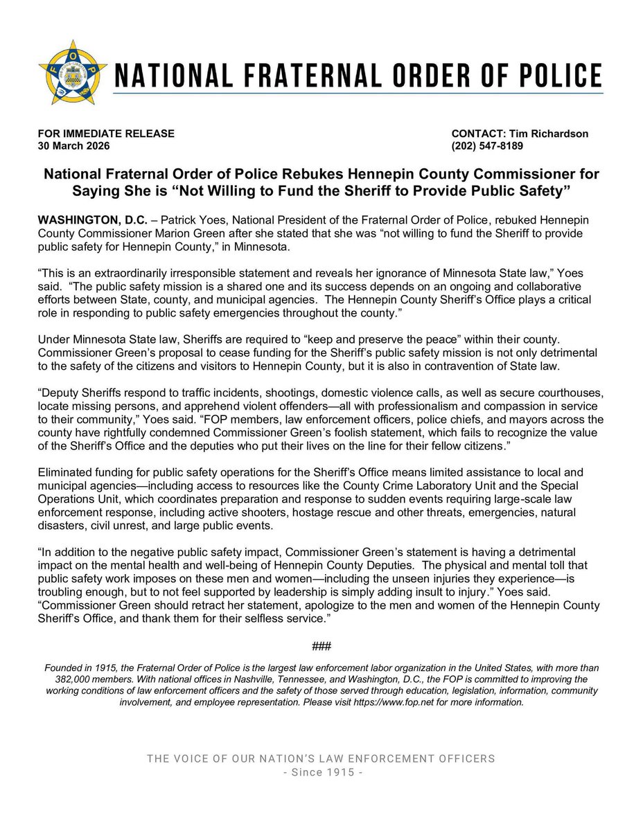 FOP Lodge 6 Lake Minnetonka tweet media