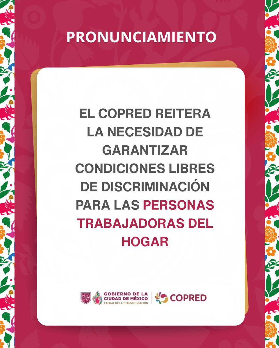 COPRED CDMX tweet media