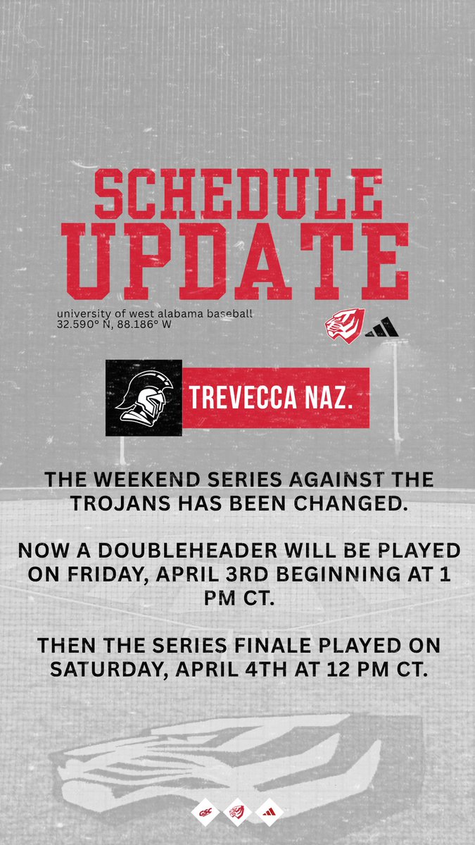 University of West Alabama Baseball tweet media