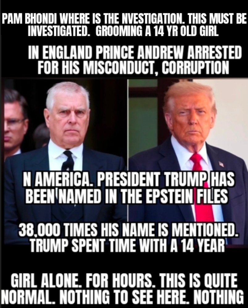 eddymar23726187's tweet photo. @unfiltered__Q @Lisa2Lily It is incredible the amount of Americans that defend grown married man. Spending time with a 14 year old Girl by himself. Alone for Hours. Watch them. They will go to any lengths to defend Pedophilia https://t.co/Y1e0oYh9Im