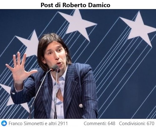 «Sono coerentemente un uomo di sinistra e preferisco la Meloni alla Schlein» — Roberto Damico, Firenze

«“Non puoi spostarti a destra e votare Meloni, sarebbe incoerente con la tua storia personale ”. Sento spesso questo ragionamento e lo trovo pericoloso. Perché io, da uomo di