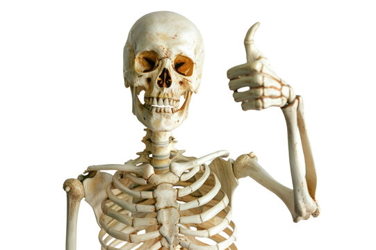 Skeleton With Thumbs Up tweet media