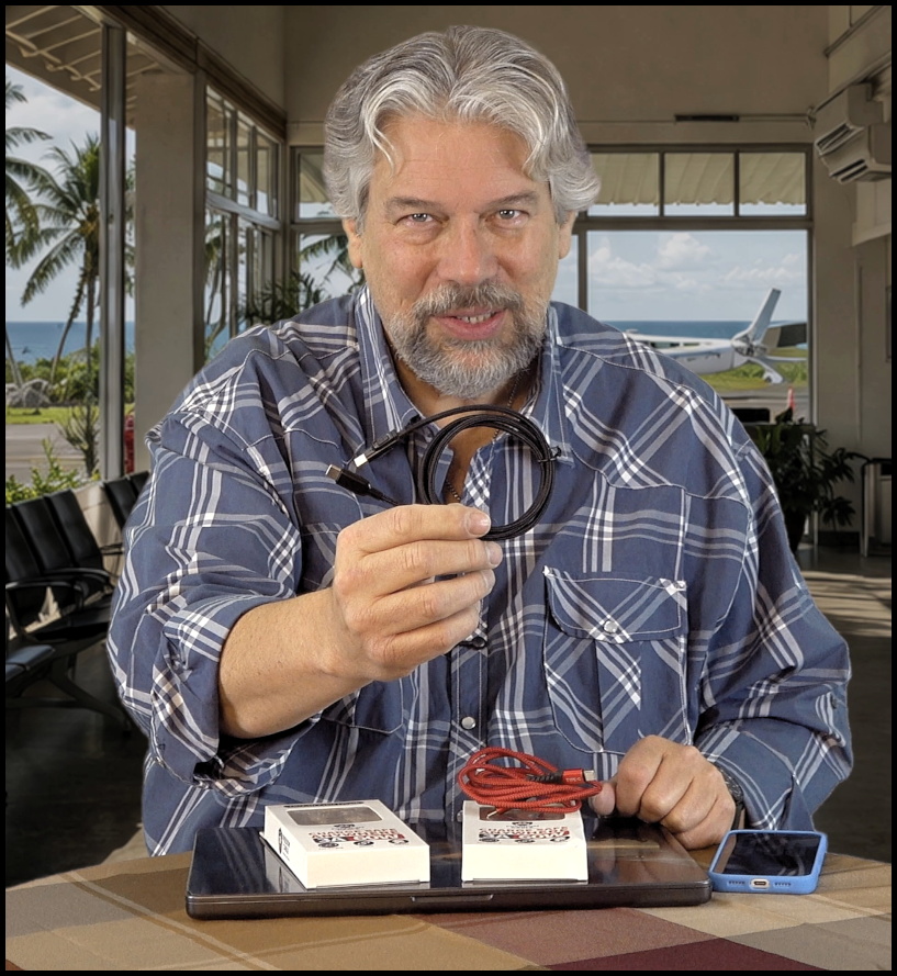 DaveTaylor's tweet image. Travelers! Do you eyeball those questionable USB chargers with a skeptic's eye, wondering if this time it might try to "juice jack" your phone? Problem solved! Check out my latest review of the Freedom Cable Charge Safe Cables: youtube.com/watch?v=_HzyW1… #data #charging #privacy