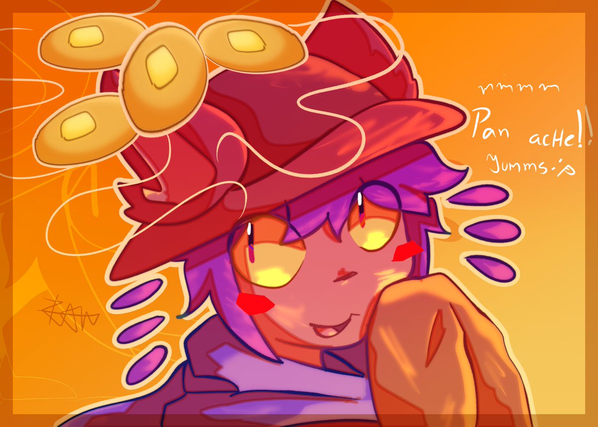 Thinking about pancakes :3333

#Oneshot #Oneshotgame