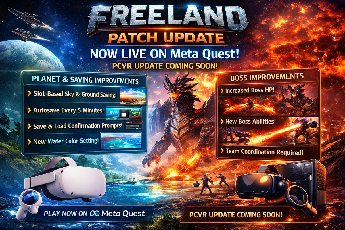 Freeland VR tweet media