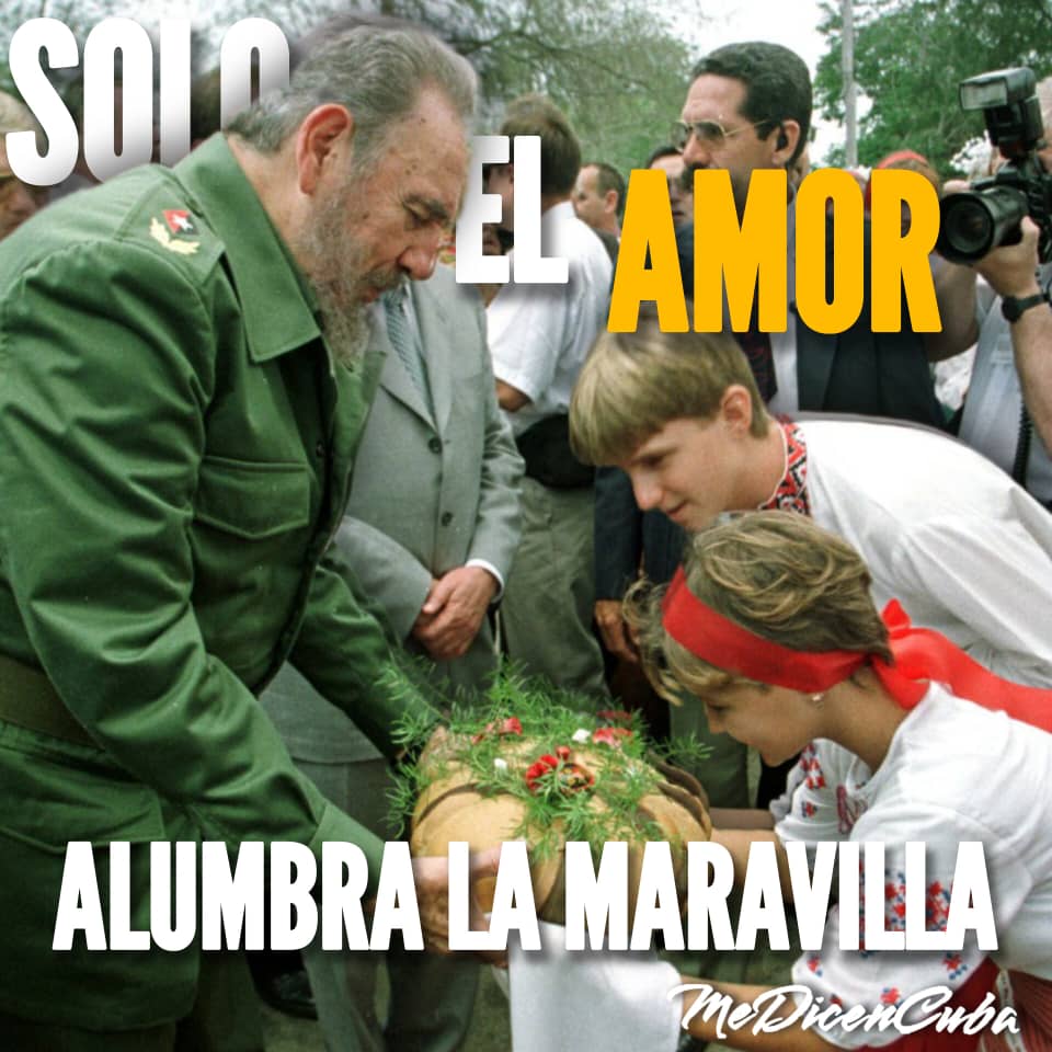 #CubaPorLaVida #FidelPorSiempre. Su sensibilidad sin límites y la solidaridad, expresada en compartir lo que se tiene y no, dar lo que nos sobra, es brújula permanente en su legado. #FidelEntreNosotros. <a href="/PartidoPCC/">Partido Comunista de Cuba</a> <a href="/AsambleaCuba/">Asamblea Nacional Cuba</a> <a href="/PresidenciaCuba/">Presidencia Cuba 🇨🇺</a> <a href="/GobiernoCuba/">Gobierno Cuba 🇨🇺</a> <a href="/GobiernoGranma/">GobiernoGranma</a>