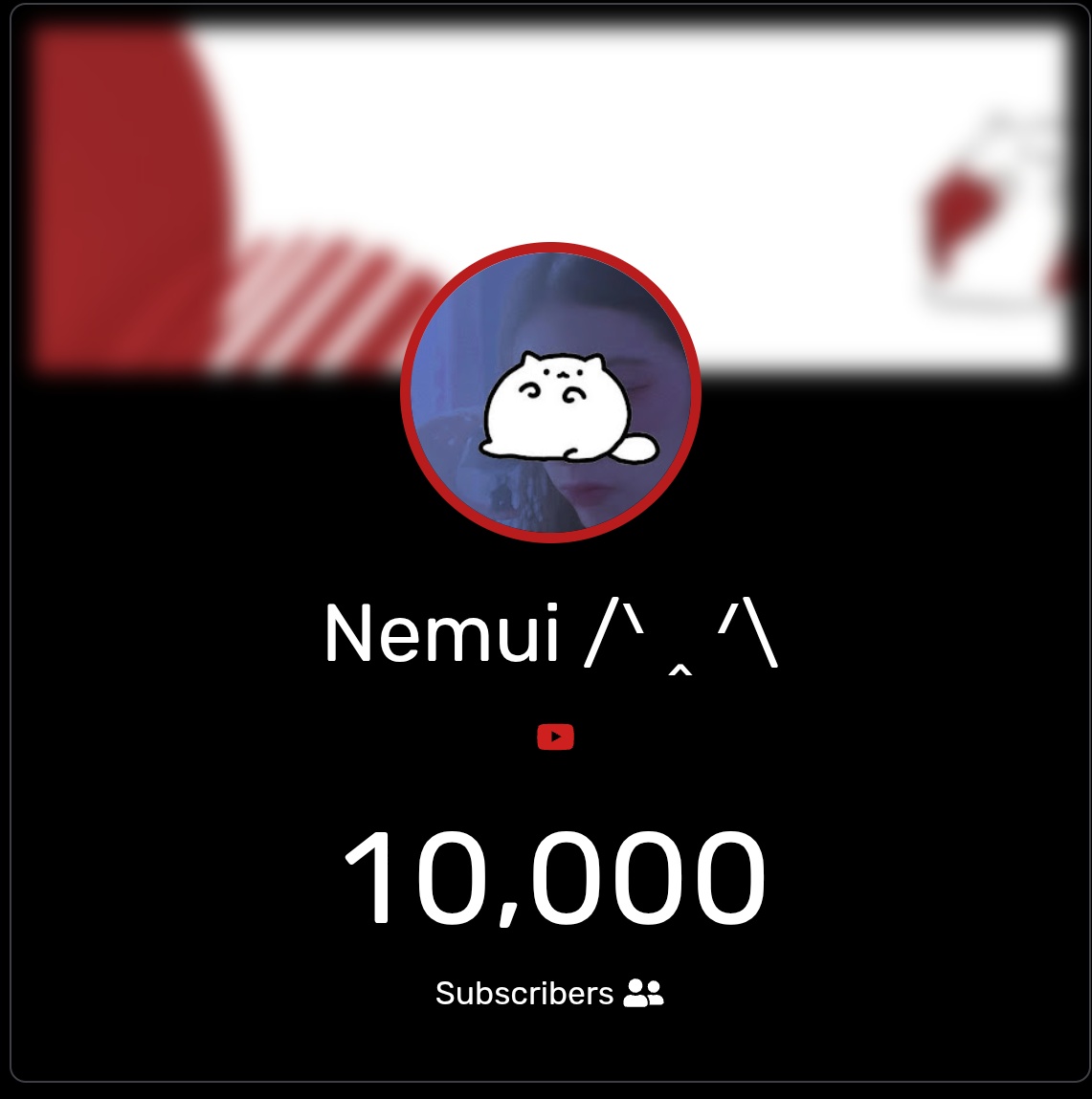 the_nemui's tweet photo. 🗣️We reached 10k subscribers!!✨
I'm glad to know that international Utaite community is being preserved :') 
Thank u!!! ☺️💙🩵🤍, I should stop being a ghost 👻 

https://t.co/ITJZJNw7na https://t.co/E25gfRgmcw