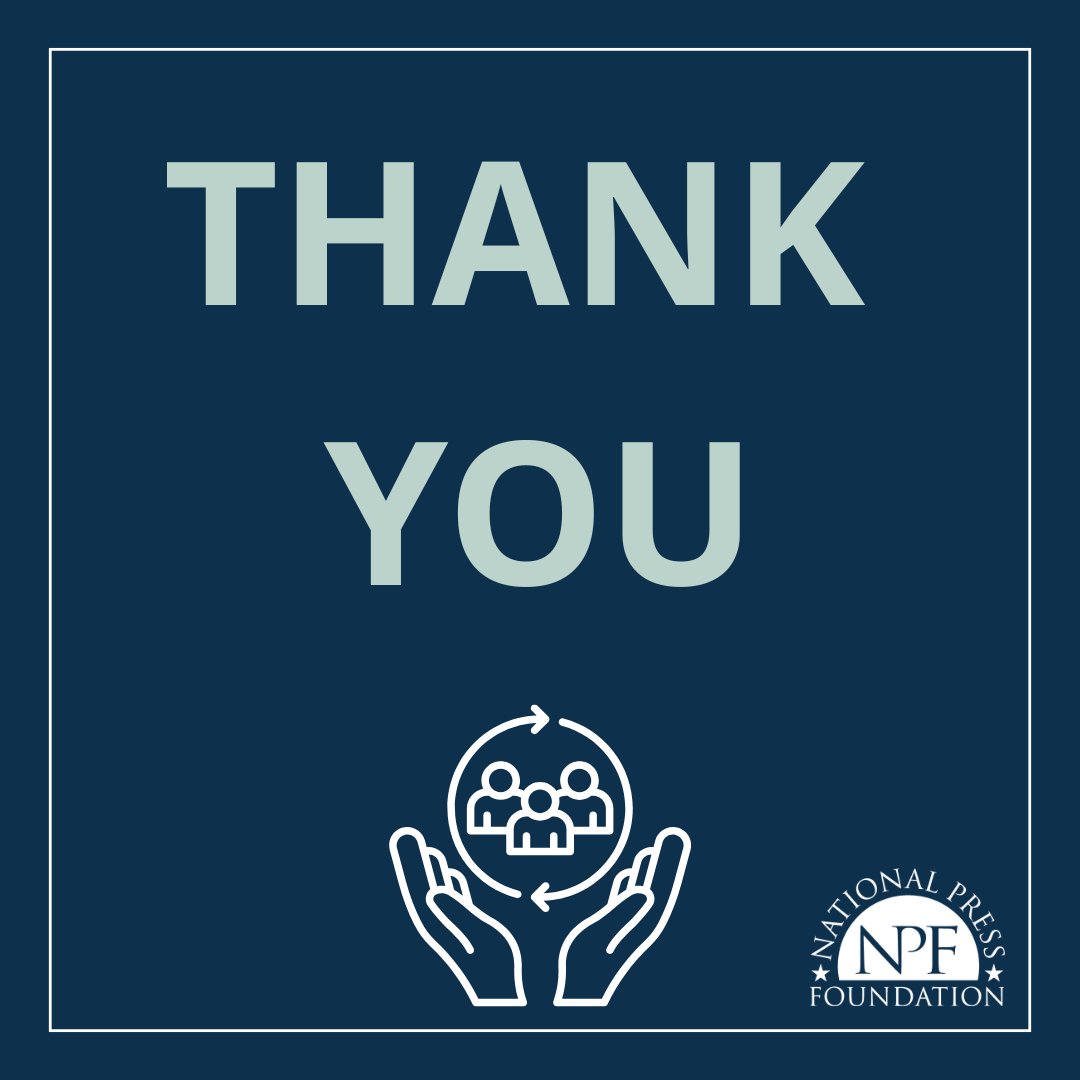 NatPress's tweet photo. Happy National Hug a Newsperson Day! 🤗

THANK YOU to the journalists chasing deadlines, breaking news and telling stories that keep us connected. 📰✍️ https://t.co/pzG0LYYywm