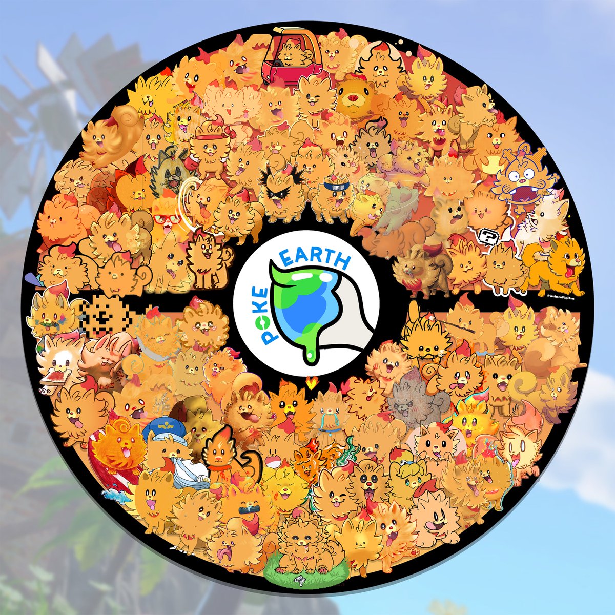 THE POMBON MINI COLLAB IS HERE! 
 Thank you again to all the amazing artists who submitted their art! We hope y'all enjoy the new format of our canvases! 
 Next collab starts in April!
 Credits and full sized image in replies!
#pokemon #pombon #Art