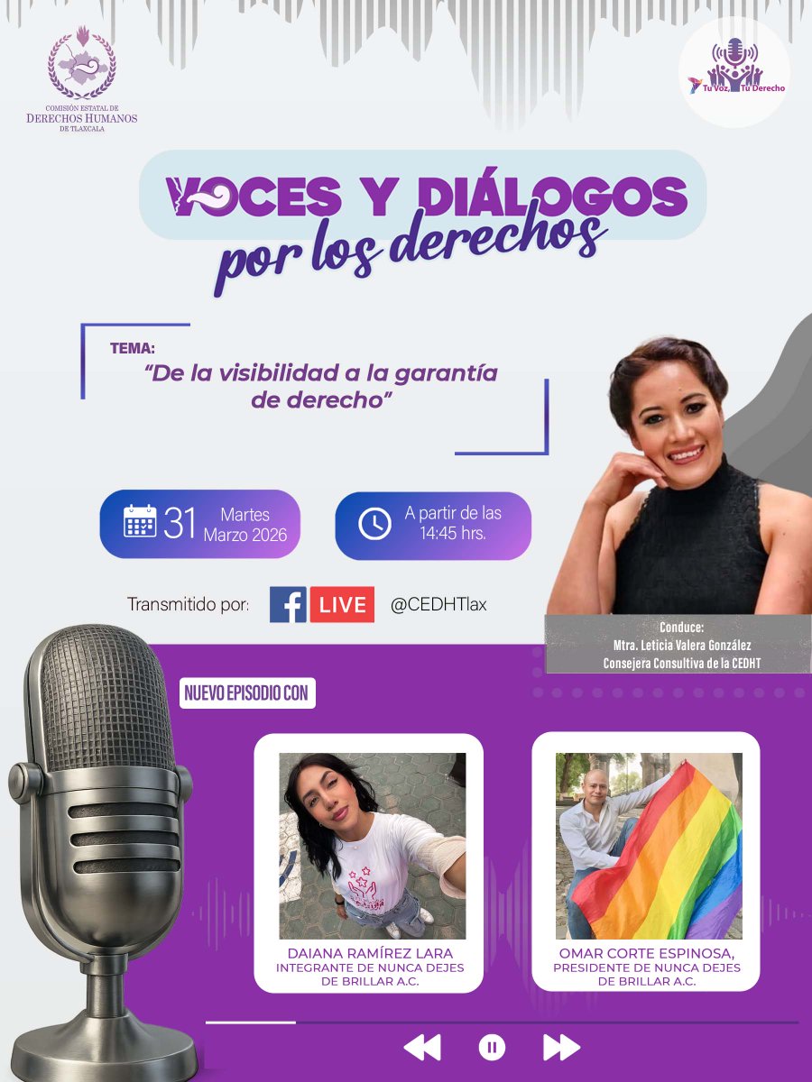 Comisión Estatal de Derechos Humanos de Tlaxcala tweet media