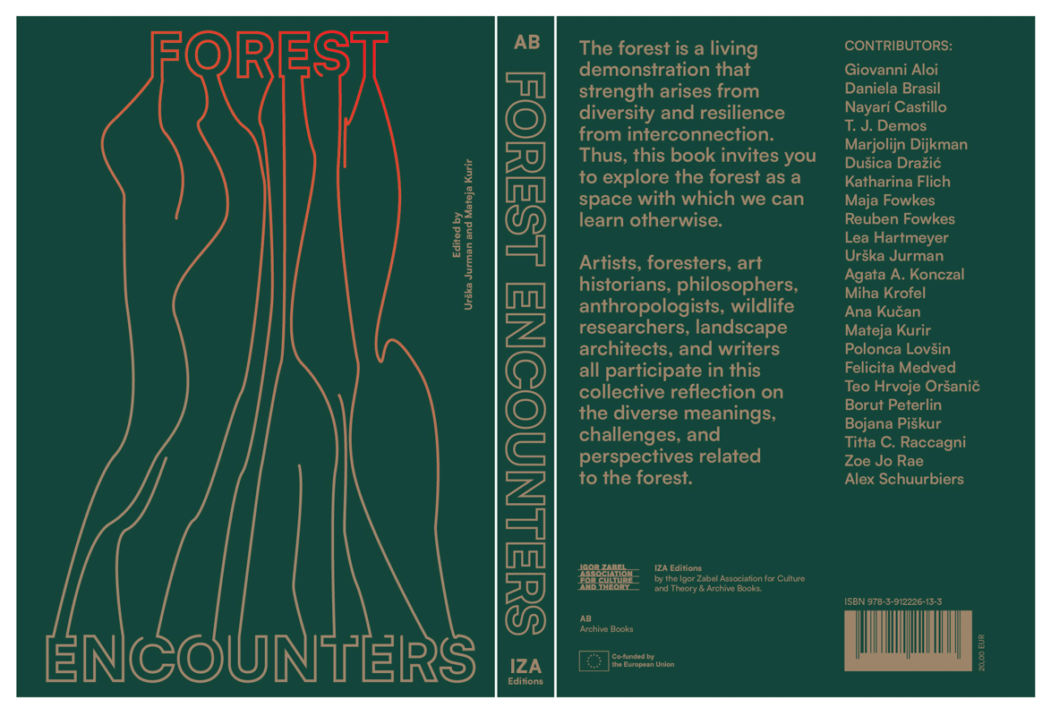 Open access book, free download - Forest Encounters, edited by Urška Jurman &amp; Mateja Kurir. 20+ contributors. "By acknowledging both the human and more-than-human perspectives, the book contributes to imagining and shaping a future of and for the forest.." forest-encounters.net/book-2/