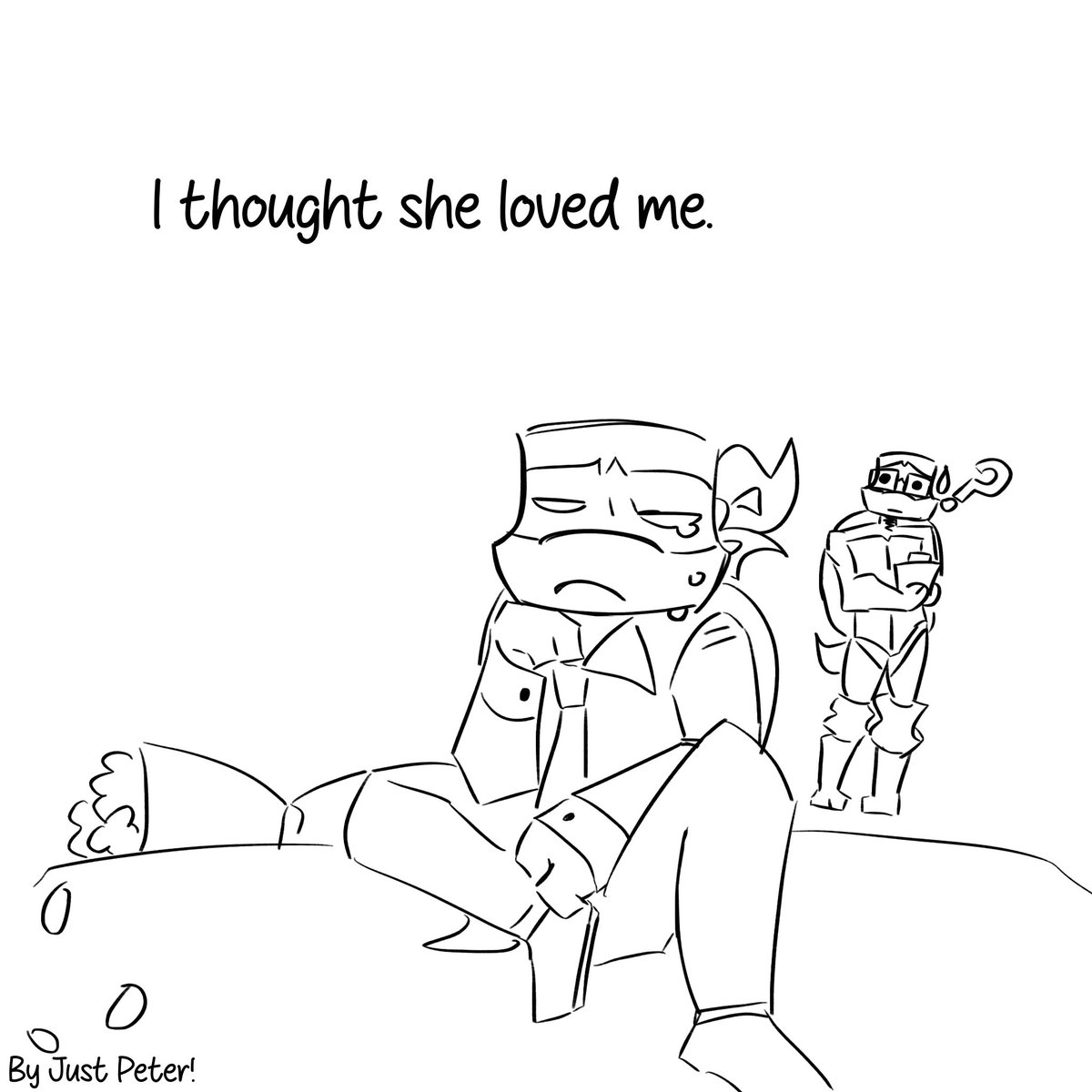 Delaware_cat's tweet photo. Tottmnt comic!! Leonardo x April?… https://t.co/31HawfKIhJ