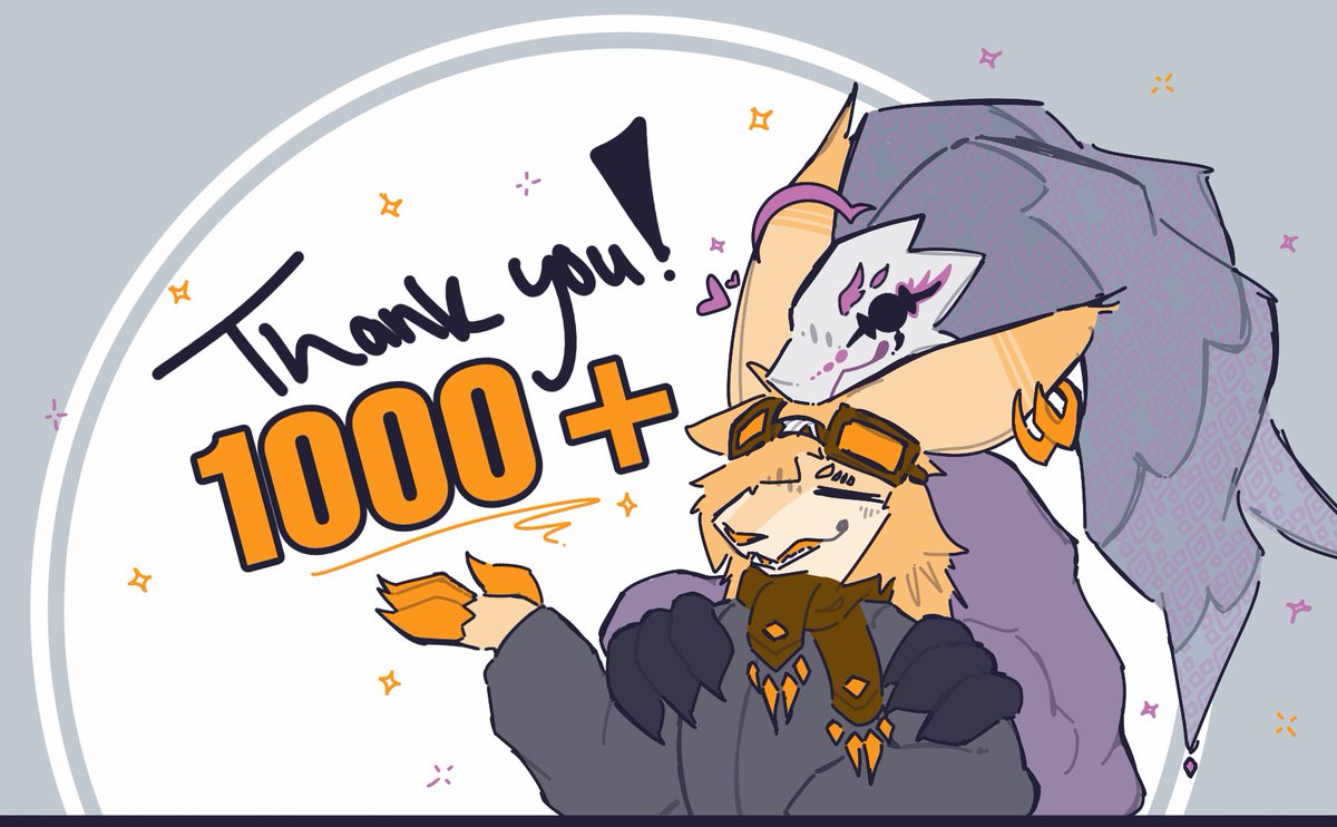 KakumiiArts's tweet photo. 1k Milestone ! Thank you all for the love &amp; support ! https://t.co/HZcaNekZmO