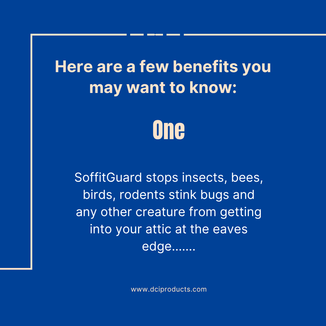 dciproducts's tweet photo. The eave edge is one of the most exposed parts of any roof. SoffitGuard® is designed to protect it.

Learn more: https://t.co/dHgDQPLkDa

📞 Call 610-622-4455 or email info@dciproducts.com
 for product details and support

#DCIProducts #SoffitGuard #RoofFlashing #EaveProtection https://t.co/5wyaxITFK0