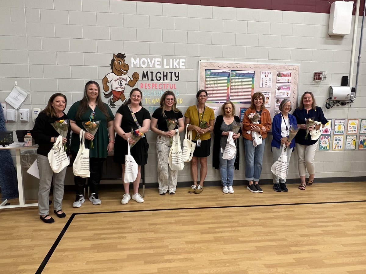 Mustangs_ML's tweet photo. Today we celebrated our amazing paraprofessionals at a school-wide assembly! 🎉 Their dedication, patience, and support make a difference in every classroom, every day. We are so grateful for all they do for our students and staff. ❤️ https://t.co/GH93gk8eZn