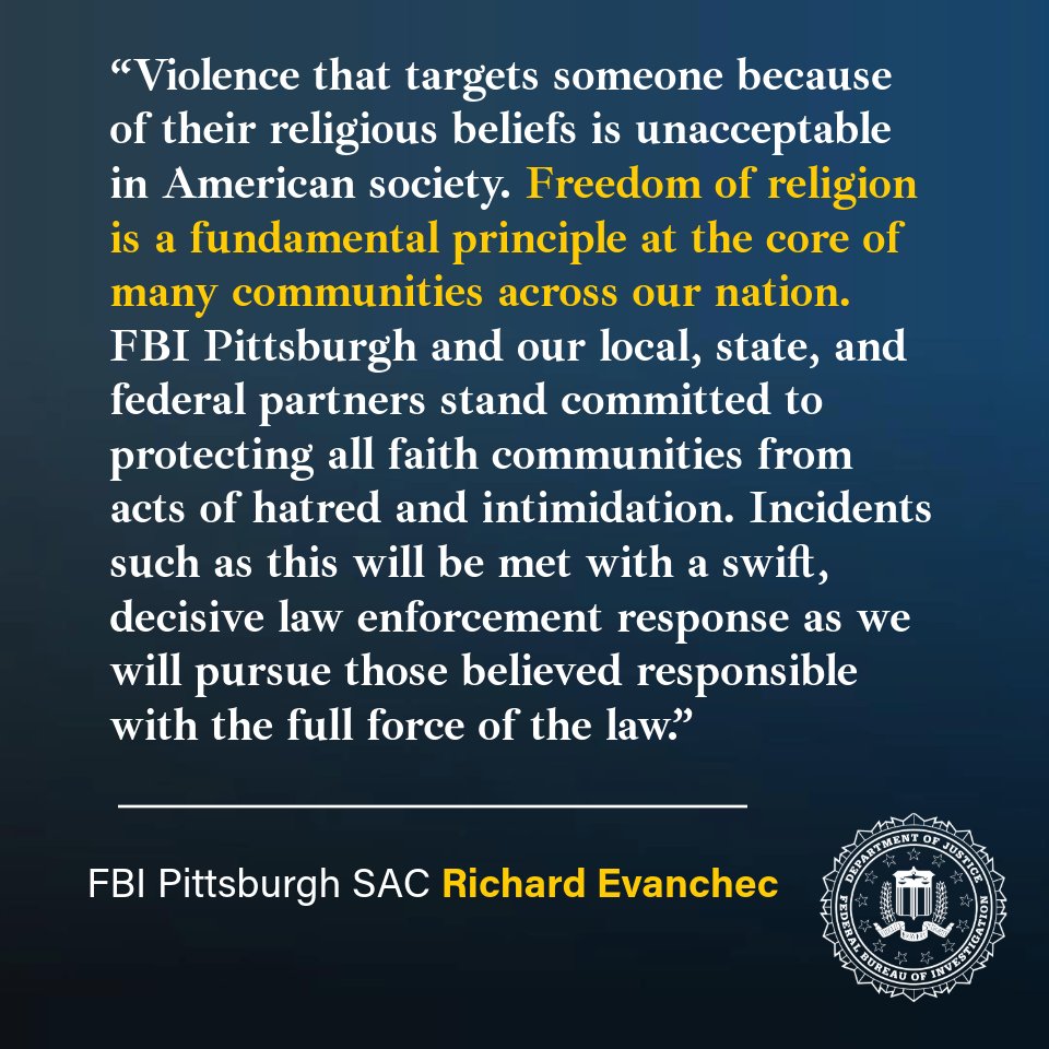 FBI Pittsburgh tweet media