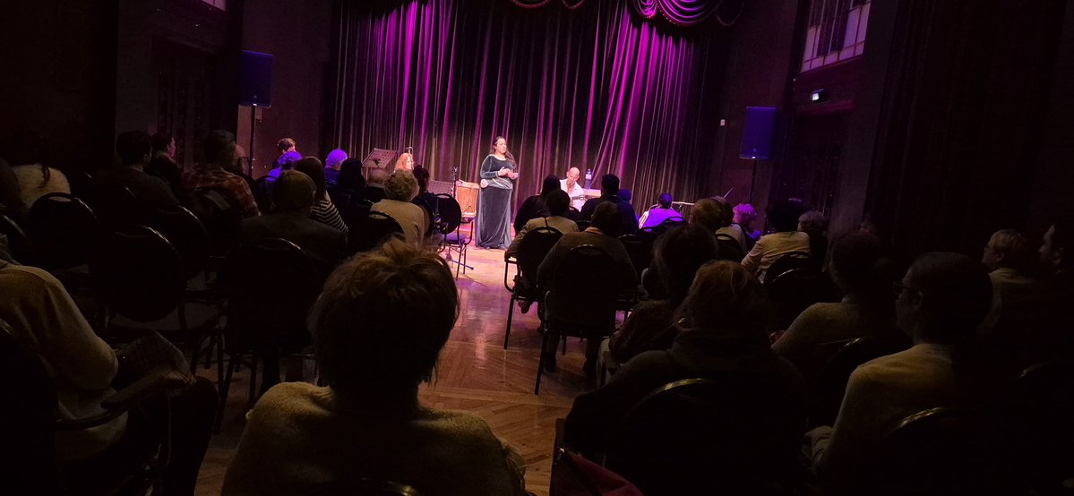 iccr_budapest's tweet image. ASCC’s #Tabla Teacher Durgesh Kanwal performed with #opera singer Esther Adam &amp;amp; guitarist Juan Pablo at the iconic Madách Színház,Budapest.

A unique fusion of #Indian rhythms with Western operatic &amp;amp; contemporary sounds, creating a cross-cultural musical dialogue

@IndiaInHungary