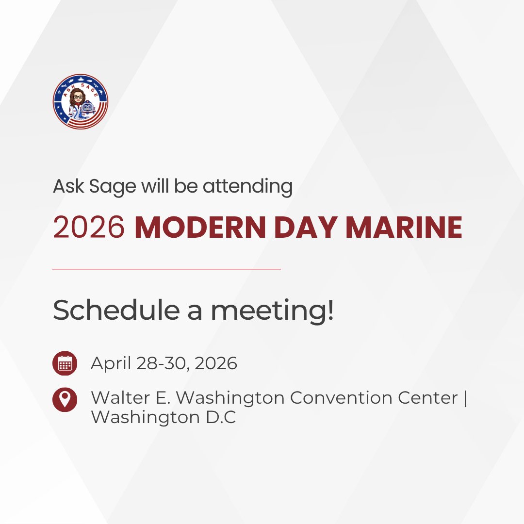 AskSageAI's tweet photo. 🚀We will be attending Modern Day Marine from April 28–30, in Washington, D.C.!
Chat with us to discuss enhanced security, cutting-edge AI tools and recent successes with defense teams.
💡Reach out to sales@asksage.ai to set up a meeting!
#AskSage #BBAI #ModernDayMarine #GenAI https://t.co/1ahqVikgN7