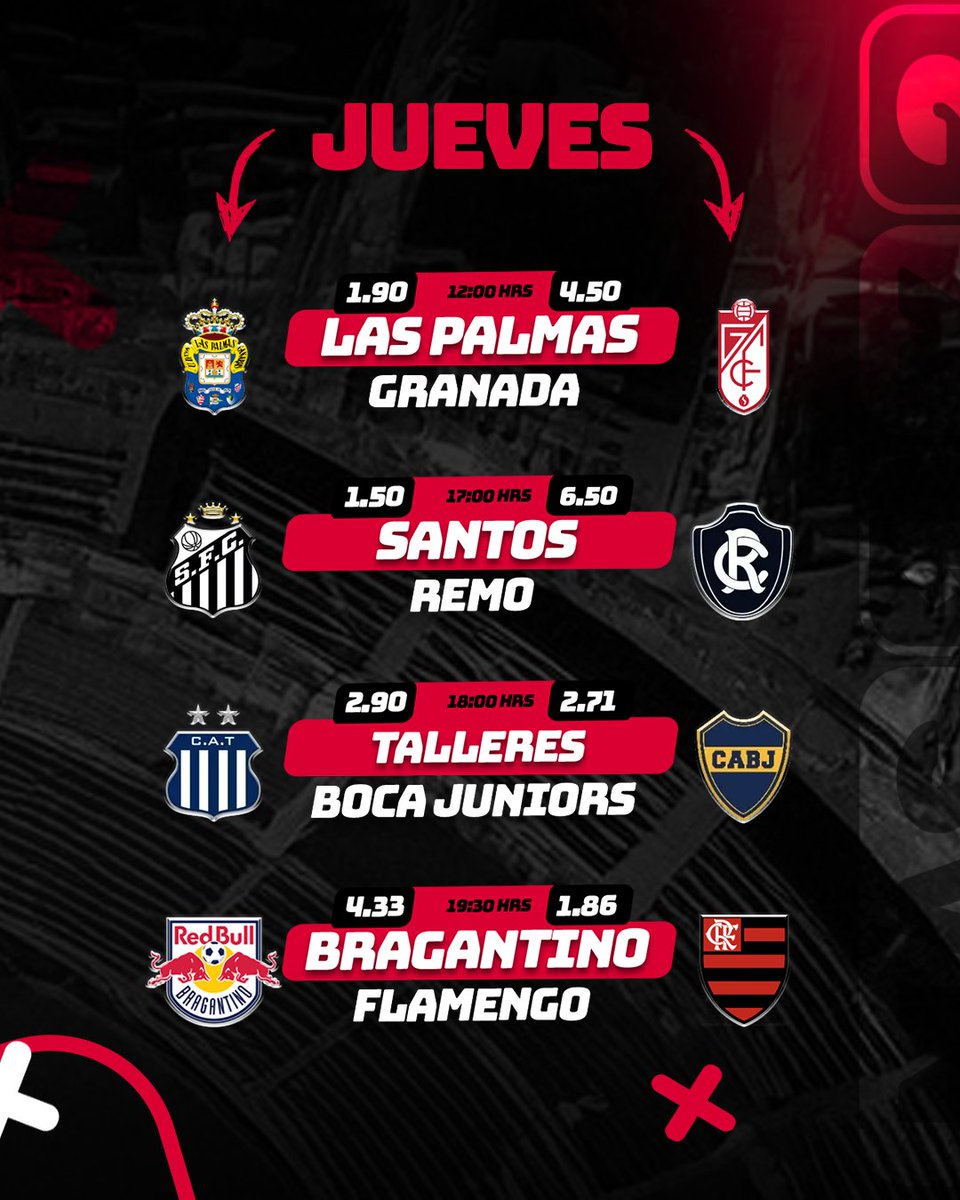 Mas1x2's tweet photo. ⚽🔥 LOS PARTIDOS QUE NO TE PUEDES PERDER ESTA SEMANA 🔥⚽
👉 Desliza, Analiza, elige y arma tu jugada ganadora 🎯 🚀

 ¿Ya tienes a tus favoritos o vas a dejar pasar la oportunidad? 

 #Fútbol #Pronósticos #Cuotas #Gana https://t.co/4FKc4wpc4k