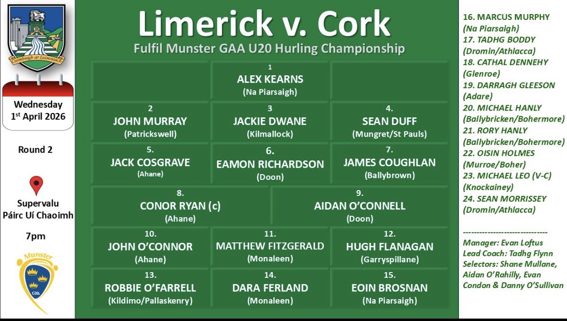 Limerick GAA tweet media