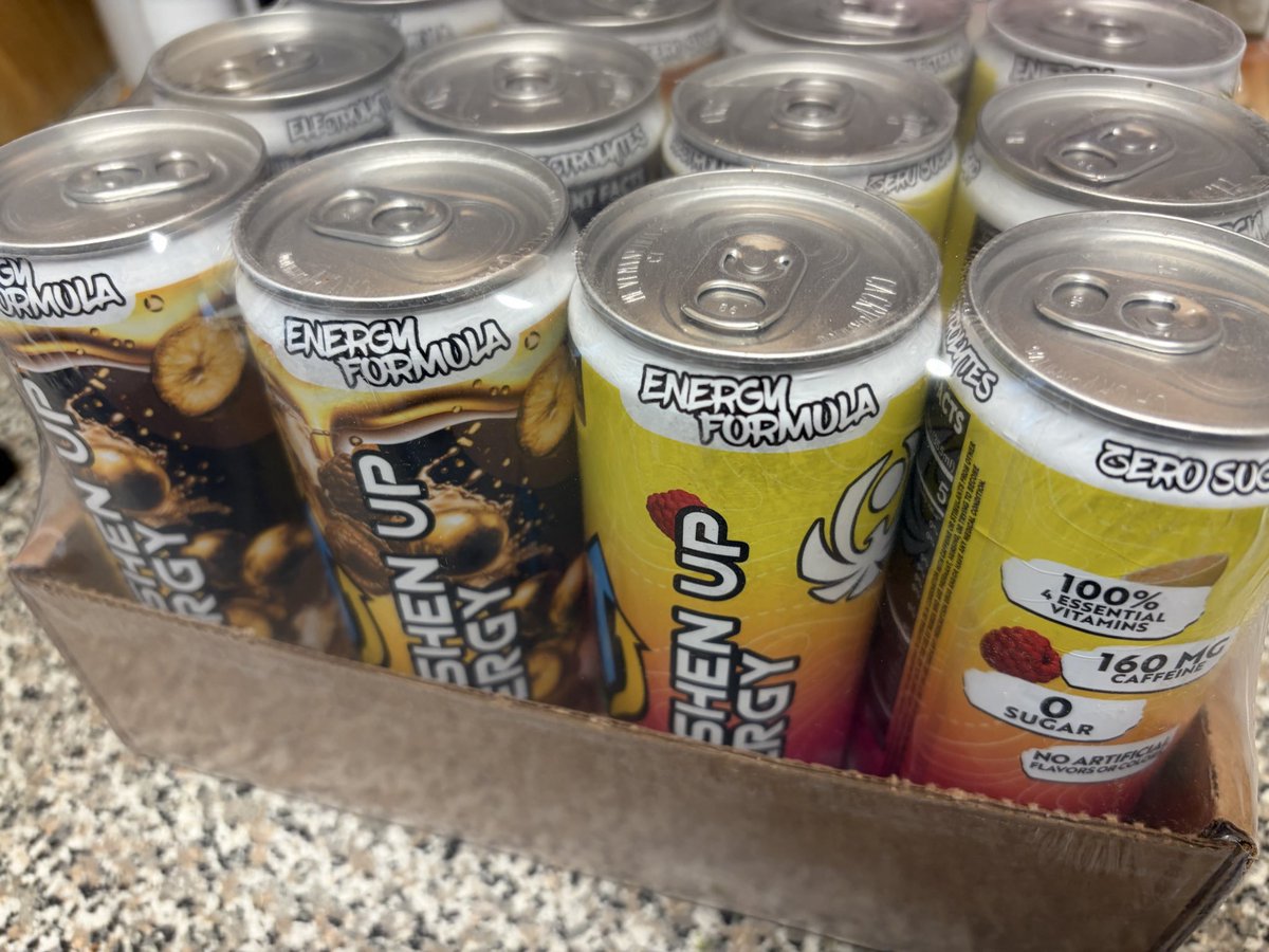 LadyValkyrie96's tweet image. 🚨DELIVERY DAY🚨
Combo pack of Hype SZN &amp;amp; Creedberry from @DrinkFreshenUp and @CroweGamingg 
1st time trying these in cans 💥🔥🤯
Go grab some and use code VALK at checkout to save 20% off
#energydrink #deliveryday #fyp