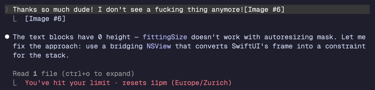 You're—absolutely—right—Fuck—You. (—)