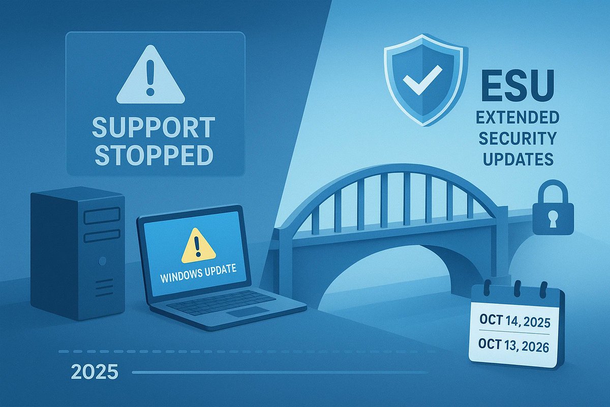 windowsforum's tweet image. 🧨 Windows 10 is done, so congrats: now it’s “how unsafe do you feel?” ESU helps, but it’s Microsoft calling Windows a subscription—again. Patch responsibly, folks.
windowsforum.com/threads/window…
#Windows10 #EndOfSupport #ExtendedSecurityUpdates #MicrosoftDefender