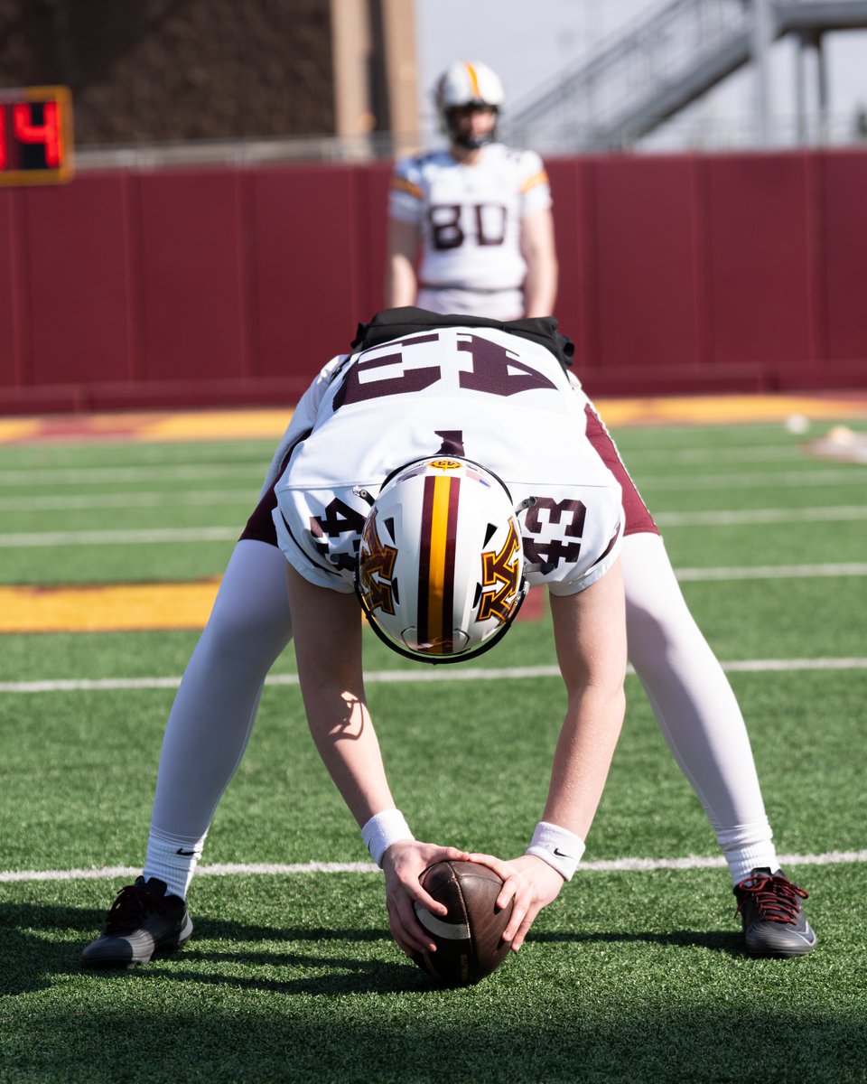 JakeLutz19's tweet photo. Spring ball 〽️〽️ #gopherfootball https://t.co/F4dxV45fnY