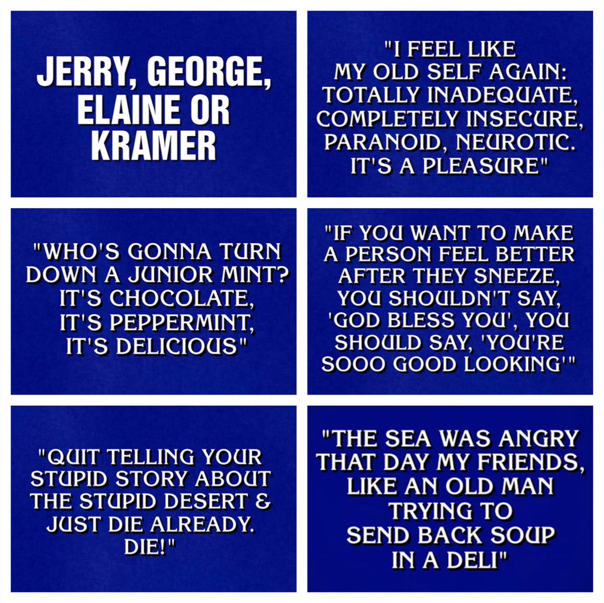 Seinfeldism tweet media