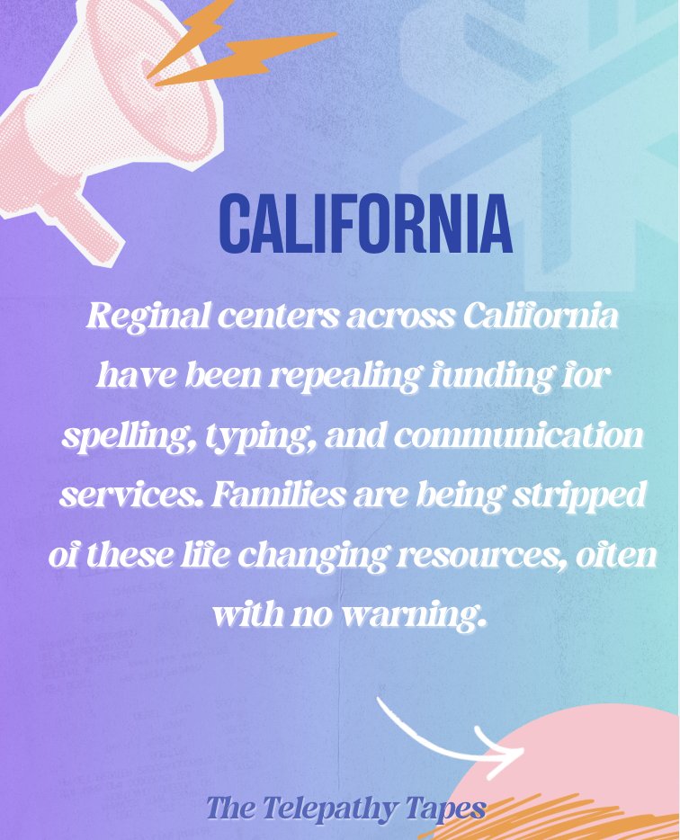 TelepathyTapes's tweet photo. Communication Rights for non-speakers are under attack. Communication is a human right and we need your help to keep it that way! Click the Spellers Freedom Foundation link in our Instagram bio to learn how you can support the campaign by volunteering, donating, and posting! https://t.co/HObwrtuuII