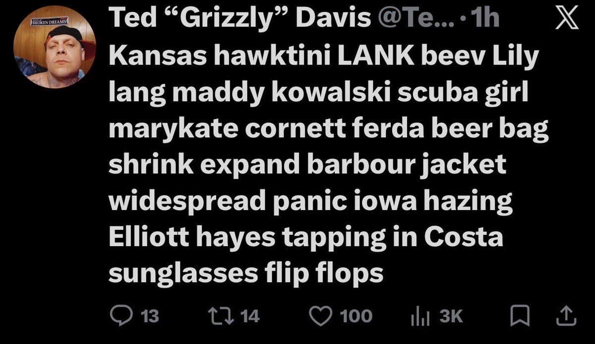 Dale “Ultra” Possum tweet media