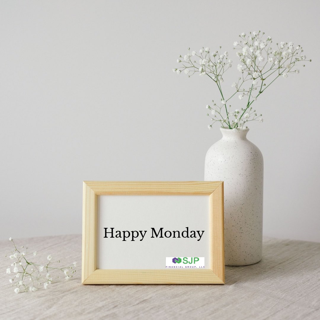 sjpfinancial's tweet photo. Happy Monday

#MondayIntentions #NewWeek  #PeopleFirst https://t.co/nkJKRuN4iy