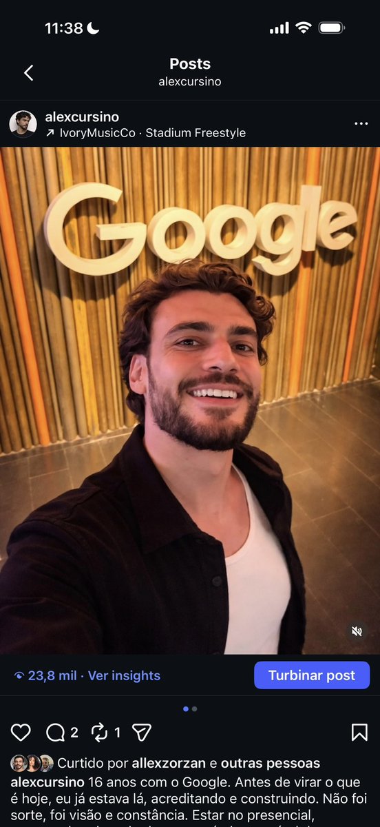 alexcursino's tweet image. Presencial na firma #google #creator