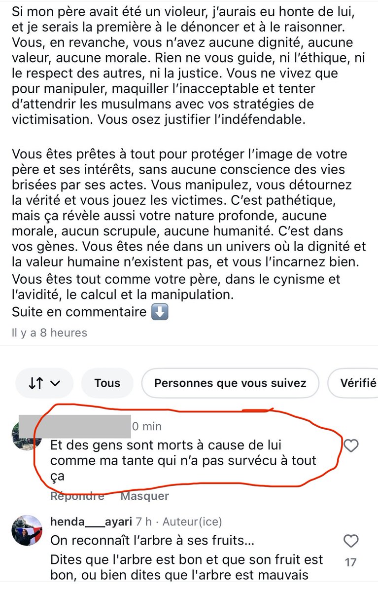Henda Ayari tweet media