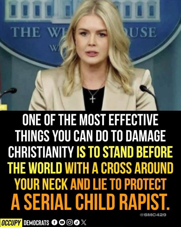 <a href="/atrupar/">Aaron Rupar</a> Hey <a href="/PressSec/">Karoline Leavitt</a>