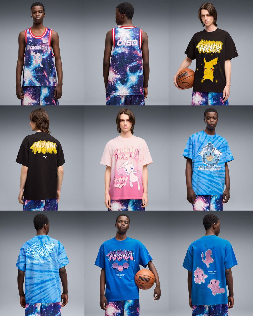 JustFreshKicks's tweet photo. Pokémon x PUMA Pokémon "30th Anniversary" Collection ⚡️

🗓️ April 2nd https://t.co/iYMFlMv40z
