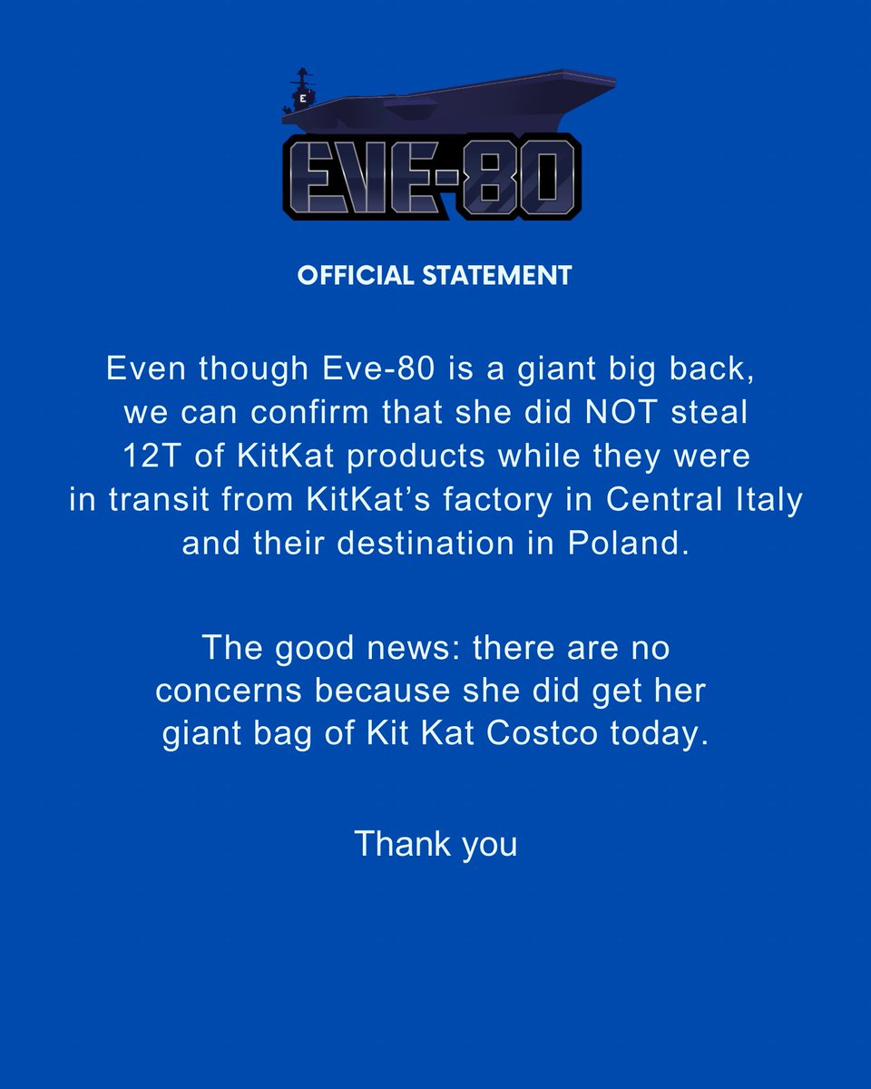 Eve-80 ☢️⚓【VFleet】 tweet media