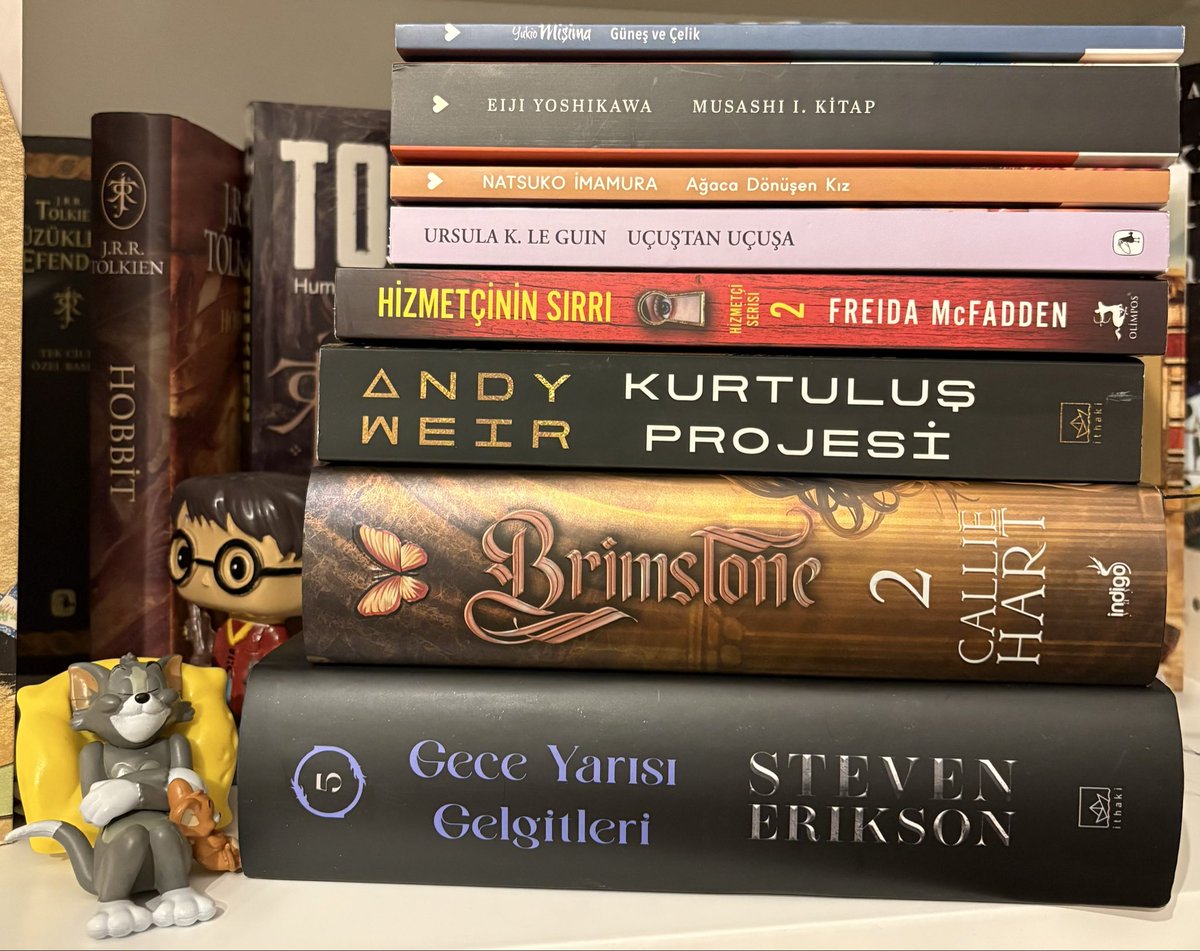 Mart ayı böyle bitti.📚☕️