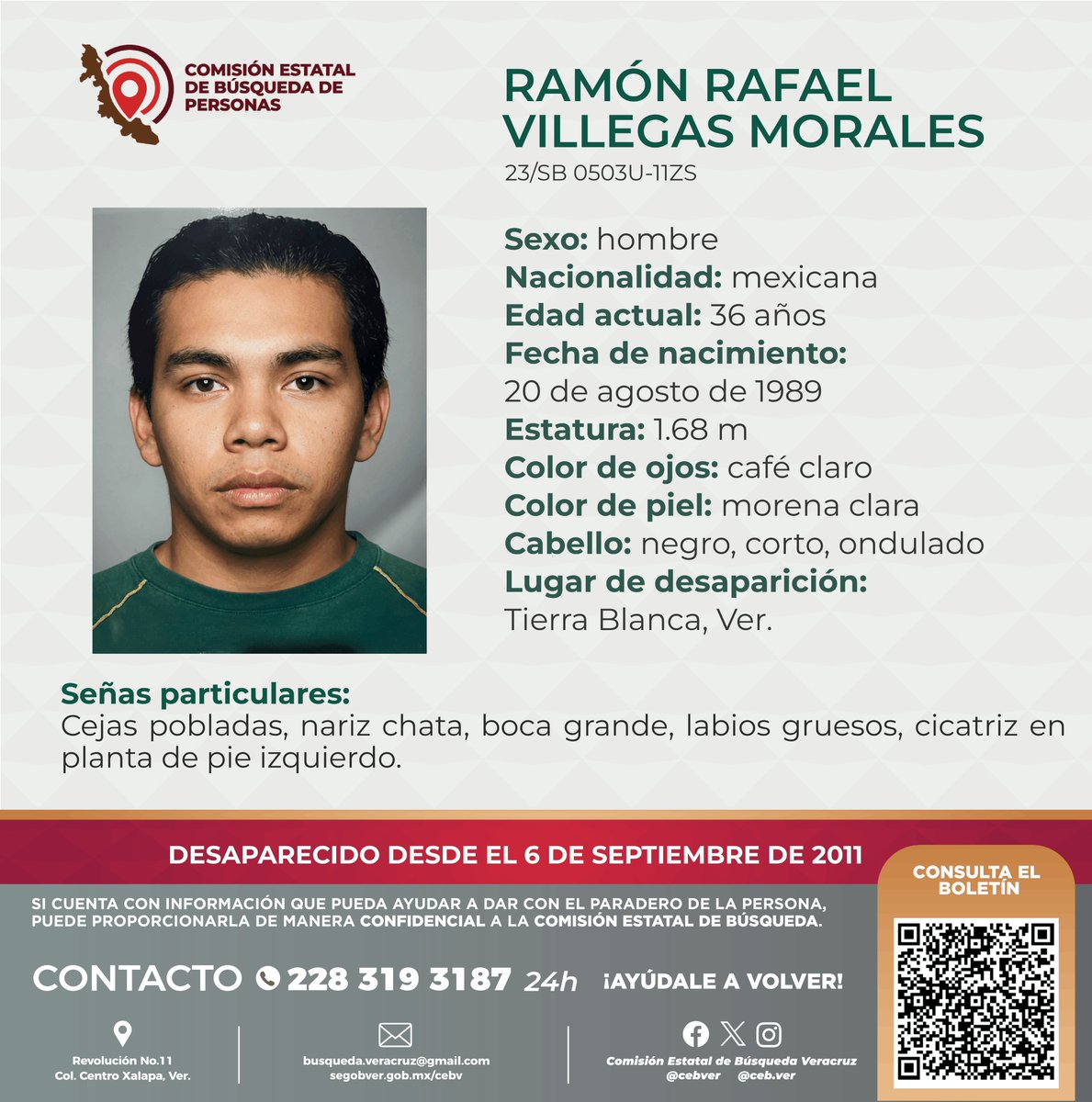 Comisión Estatal de Búsqueda Veracruz tweet media