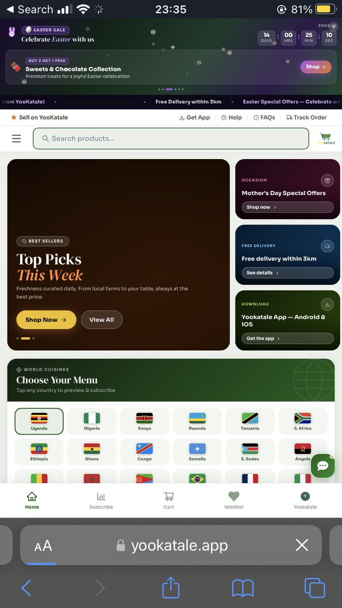Yookatale App tweet media